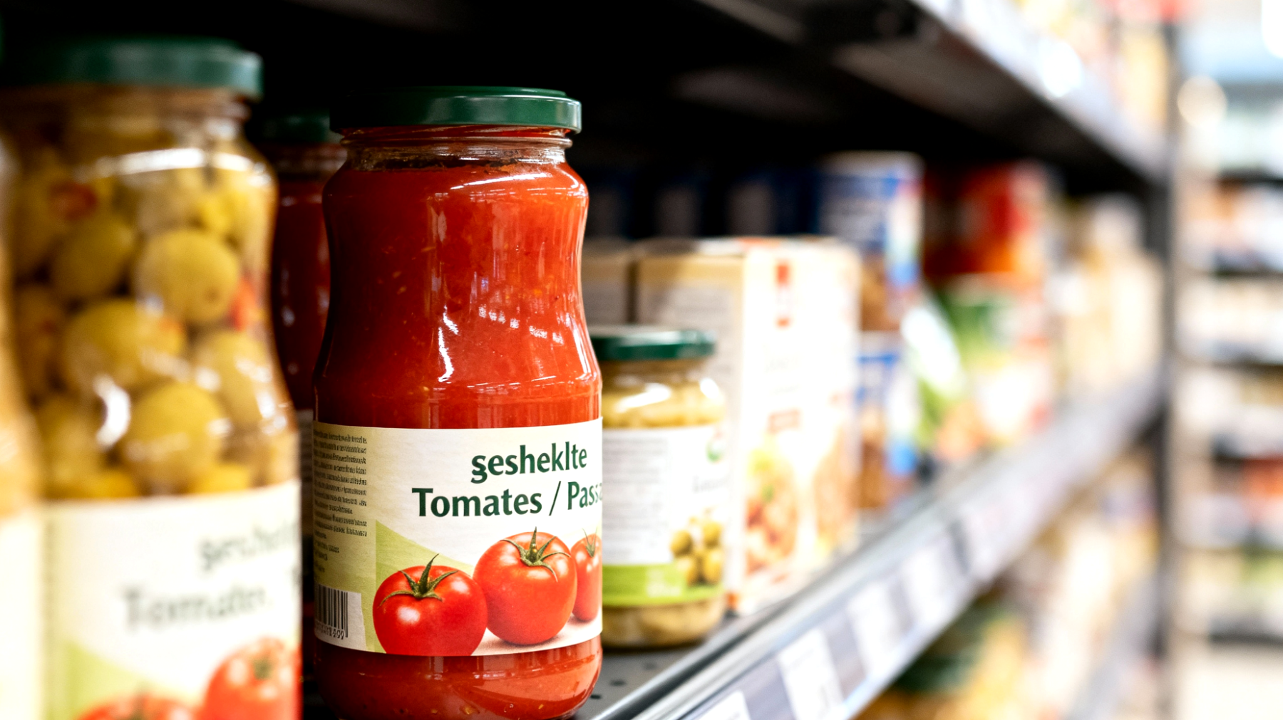 Geschälte Tomaten / Passata"