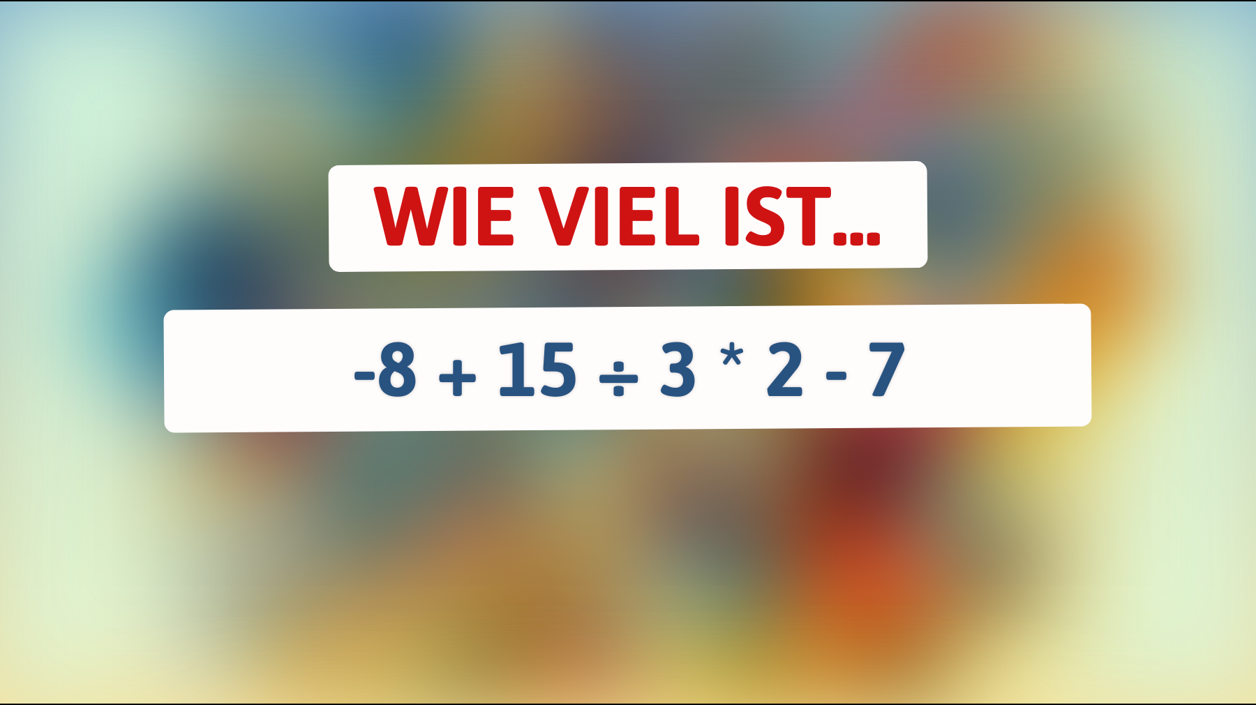 Nur die klügsten Köpfe können dieses mathematische Rätsel lösen: Haben Sie das Zeug dazu?"